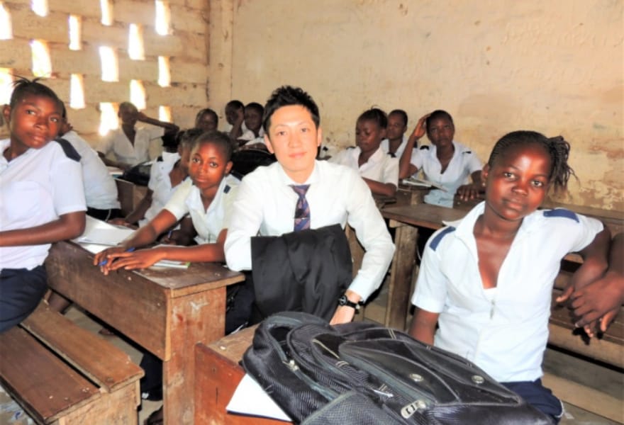”コンゴ子供基金”を通じた教育支援
